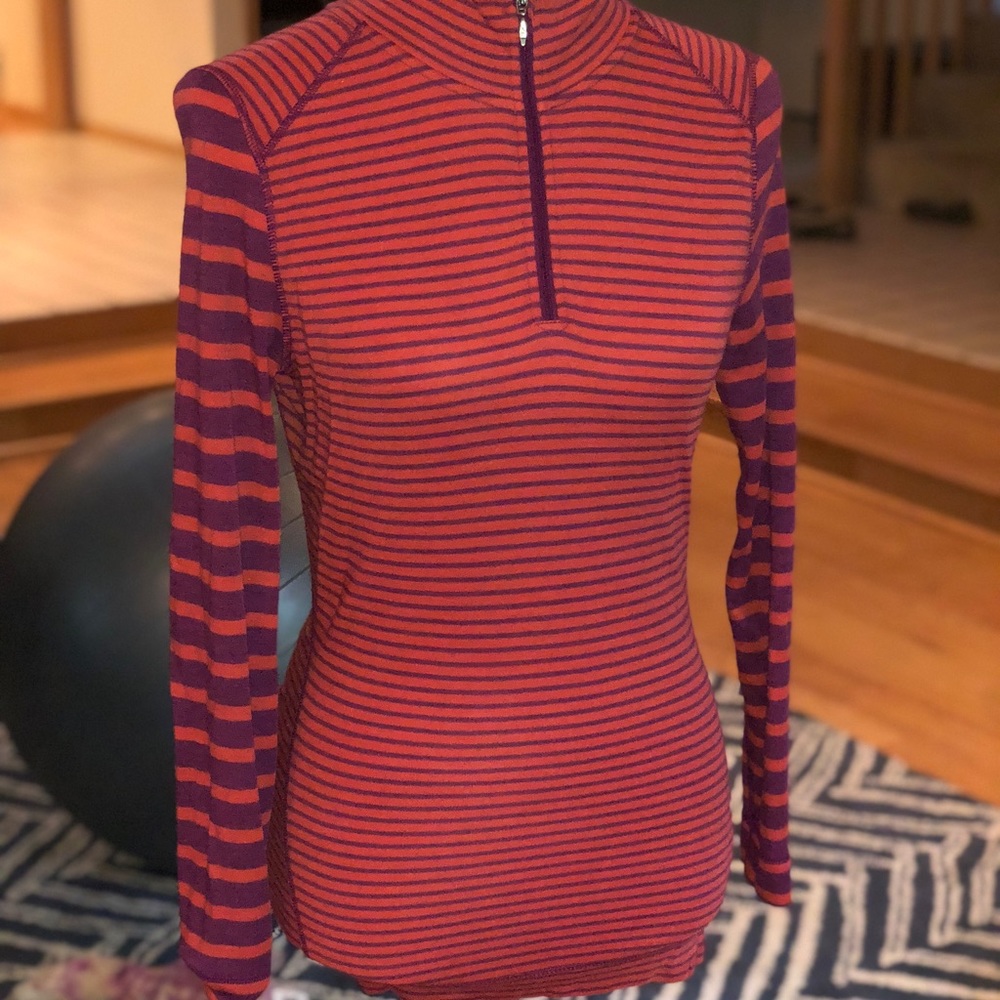 Smartwool Halfzip 100% Merino Wool Sweater